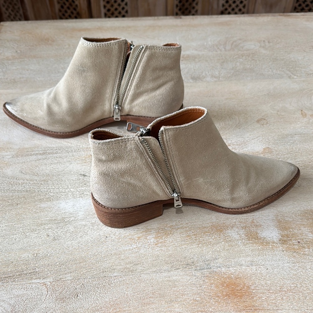 AllSaints Yurie Leather Suede Ankle Boots - 41